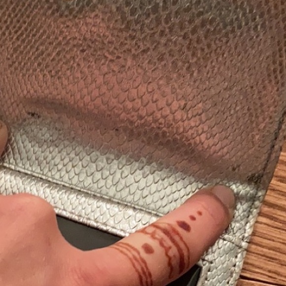 G by Guess silver denim leather wallet - Picture 12 of 16